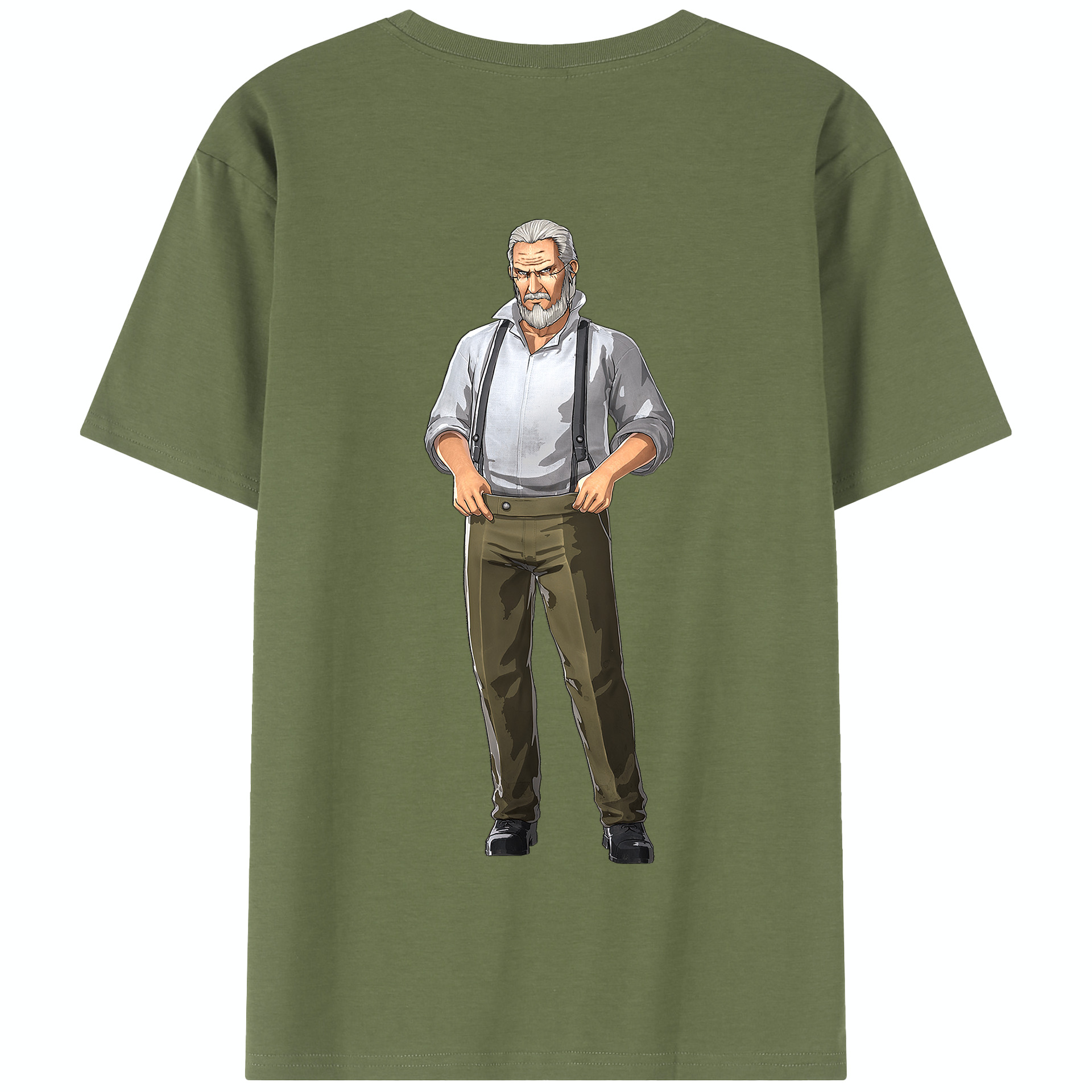 （画像用） 進撃の巨人 Attack on Titan 綿100％半袖Tシャツ（背面プリント）